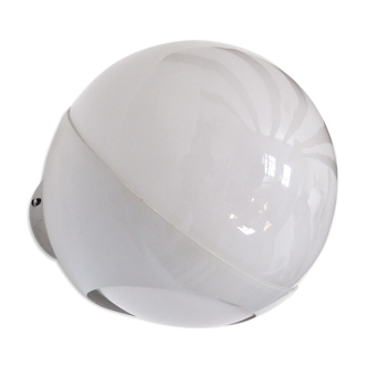 Wall lamp 70s white Sphere