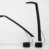 2 Dove desk lamps by Mario Barbaglia and Marco Colombo - edition Italian Luce design 80s
