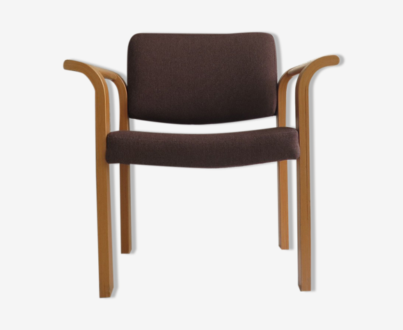Danish low armchair, 1970s
