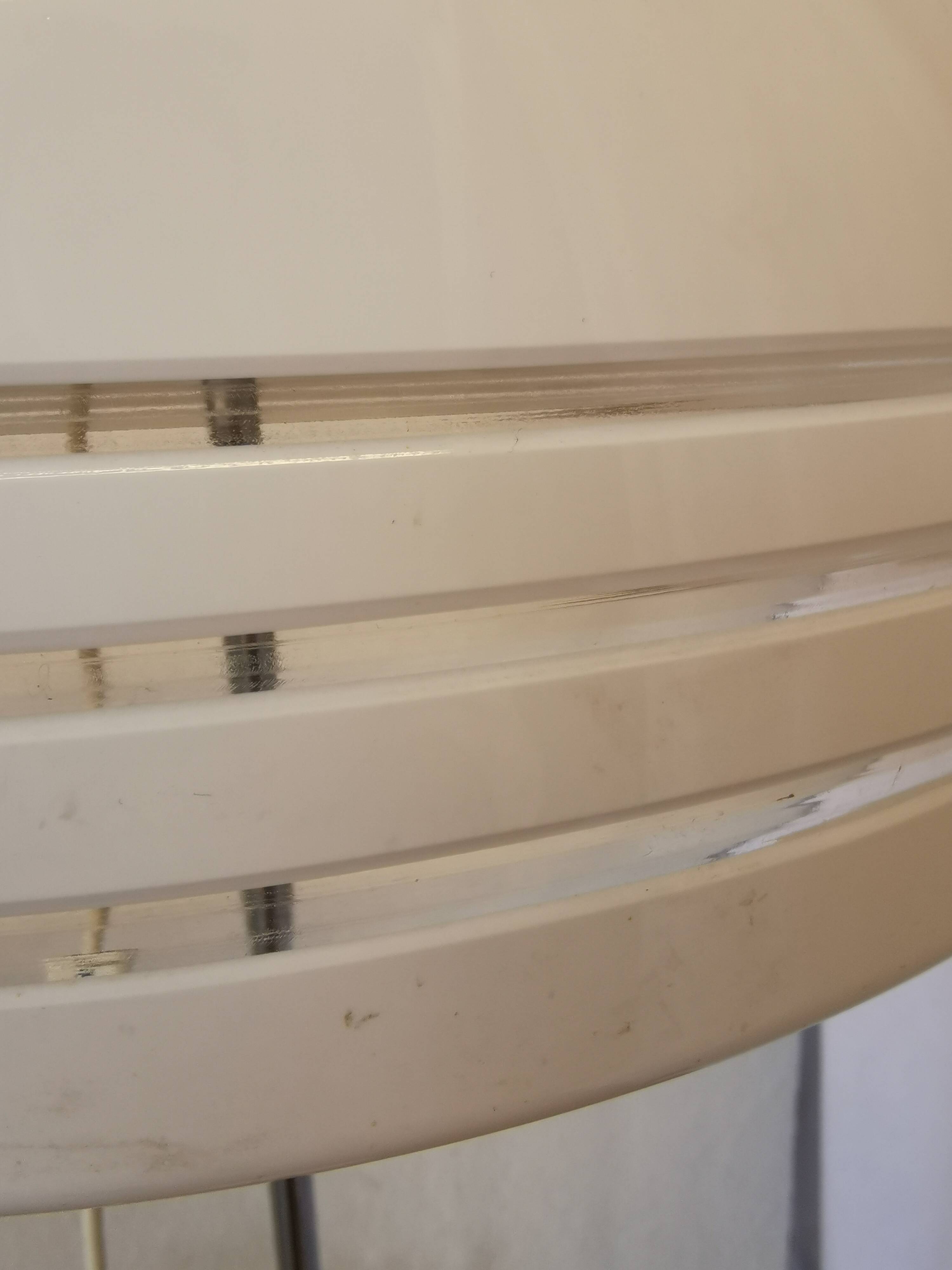 Vintage 1970s Mushroom Floor Lamp: Chrome & White Plastic, Retro Lighting