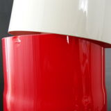 Luminous lamp foot in vintage glass 1970