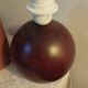 3 wooden lamp bases IMT Italy