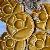 Gien plates vintage 70s