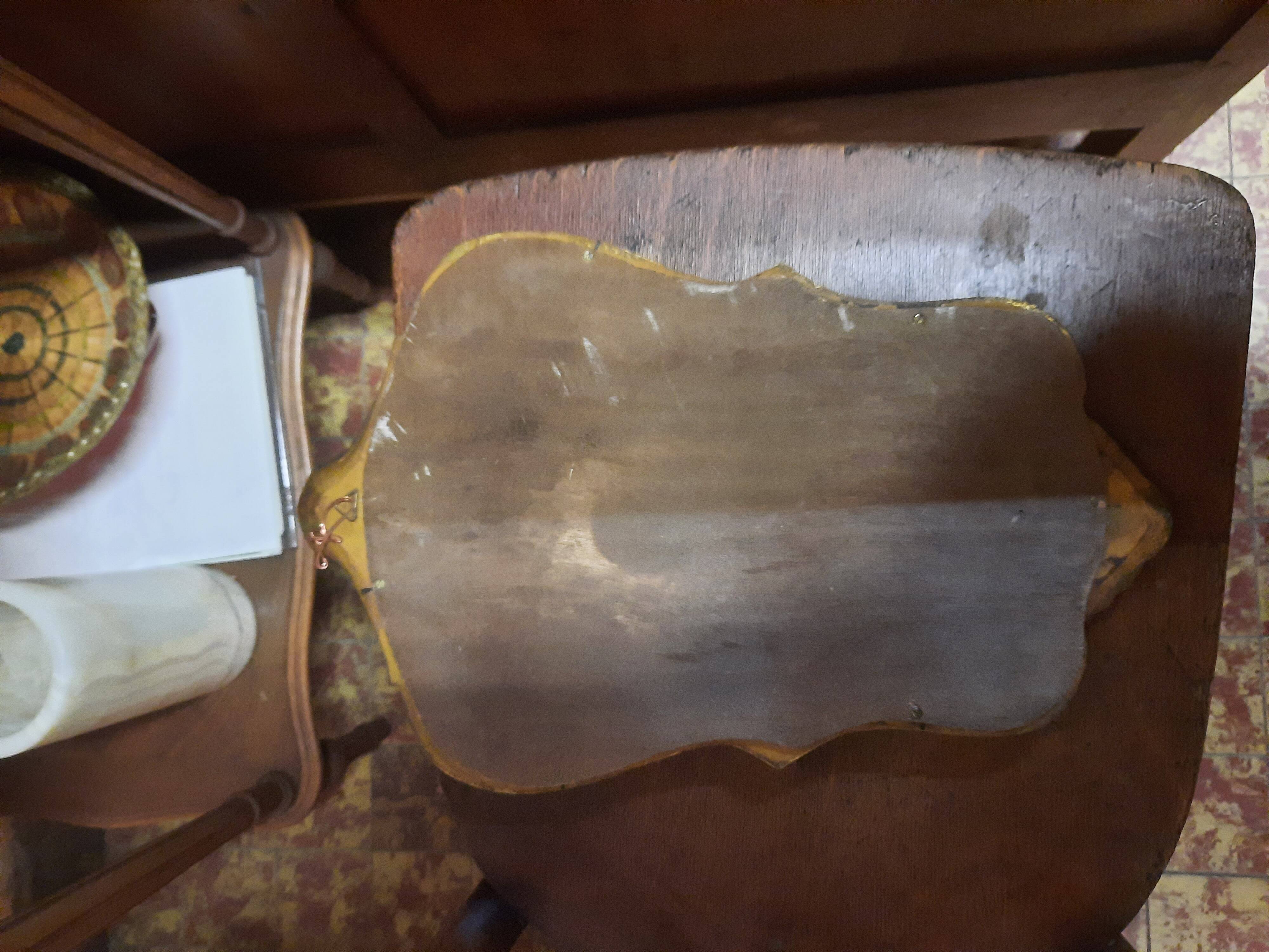 Baroque style mirror, 38x24 cm