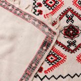 Moroccan carpet white - 131 x 237 cm