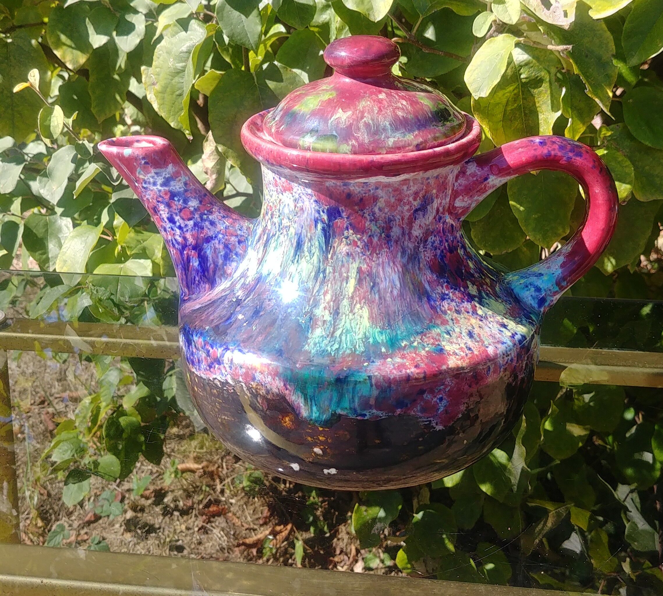 Tea maker signed Grès du Morvan years 50/60