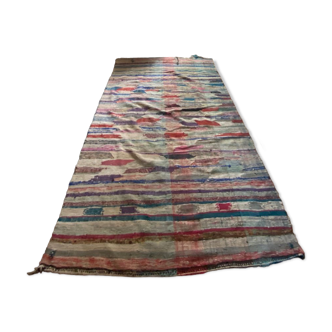 Multicolored Berber carpet 207 cm x 133 cm