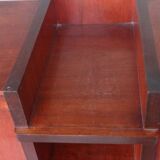 Cubist Art deco style mahogany sideboard