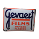 Enamel plate "film Gevaert"