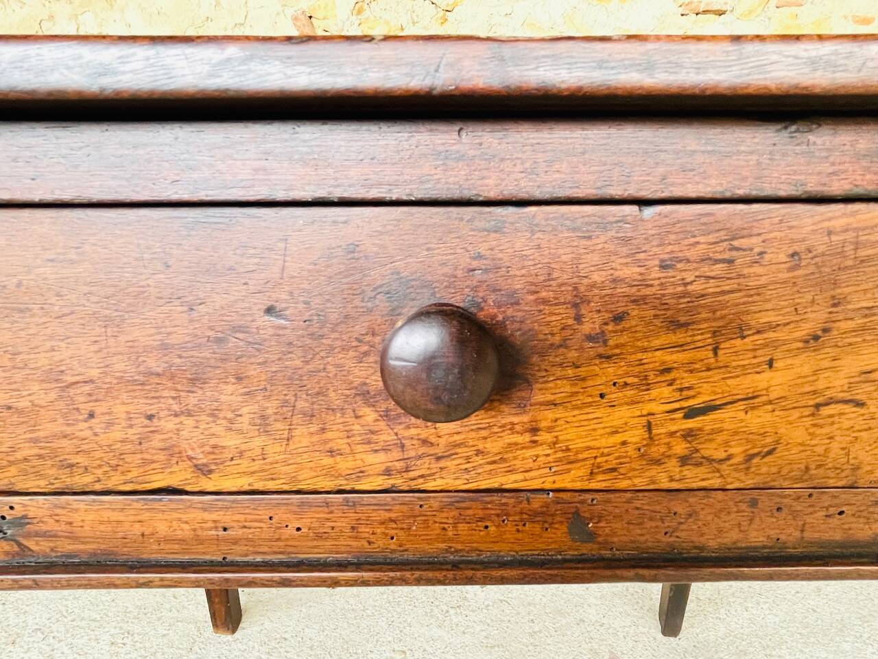 Console de ferme, en noyer , directoire , 18 eme siècle