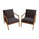 Beautiful Mid-Century armchairs, set of two, Denmark, 1970s