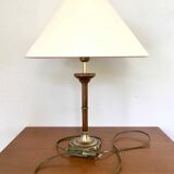 Ivory lampshade table lamp