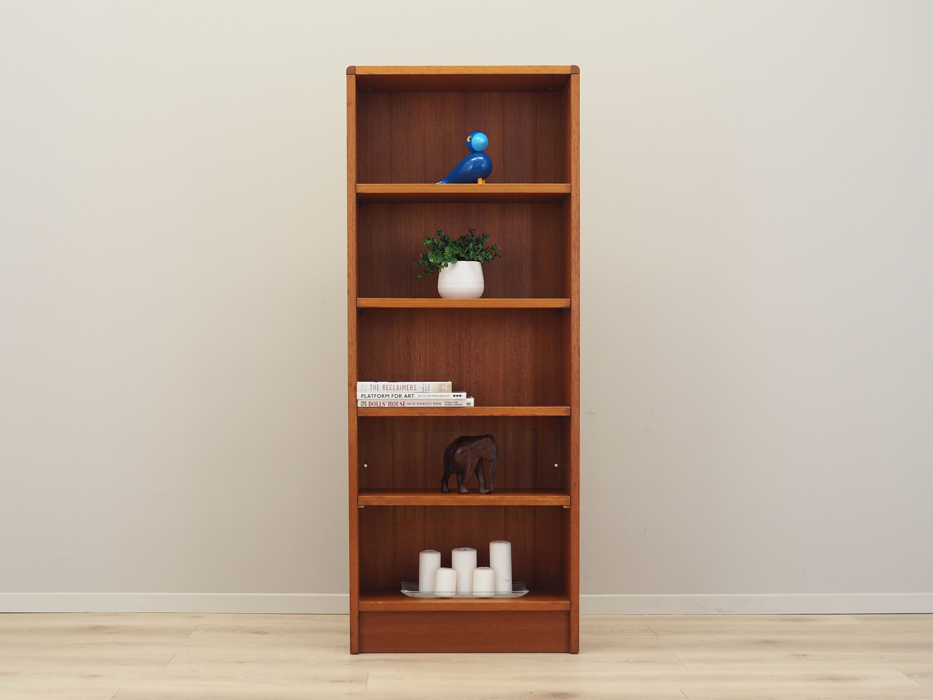 Teak bookcase, Danish design, 1970s, production: Denmark