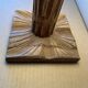 Vintage wooden table lamp