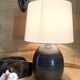 Ceramic lamp base, 2M new fabric cable.