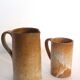 Carafe et mugs en grès émaillé