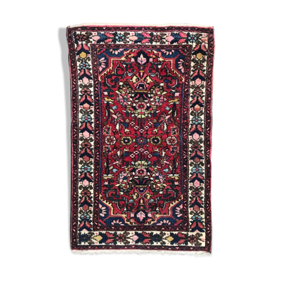 Tapis vintage hamadan persan fait main