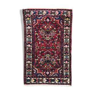 Tapis vintage hamadan persan fait main