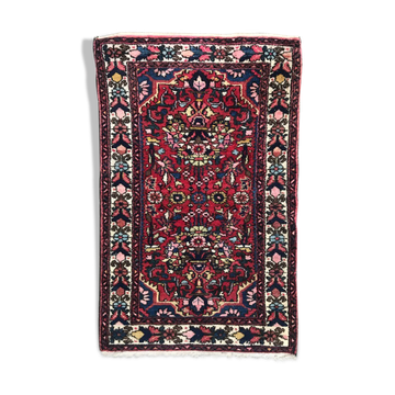 Tapis vintage hamadan persan fait main