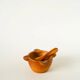 Small mortar and pestle in stoneware, 1970