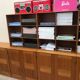 Wooden bookcase
