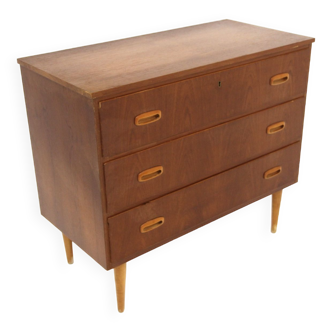 Scandinavian teak chest of drawers, Sweden, 1960