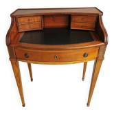 Secretaire directoire xxe merisier 3 tiroirs b
