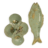 Vintage fish service