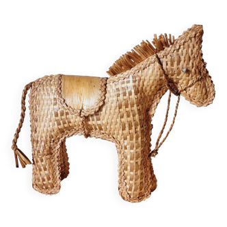 Wicker horse