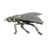 Vintage brass fly ashtray 1970