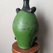 Clay jar traditional Provençal pottery