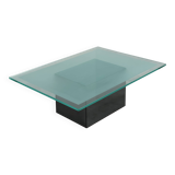 Italian Mirror and Glass Coffee Table by Nanda Vigo for Acerbis, 1971