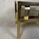 2 tables d'appoint Hollywood Regency