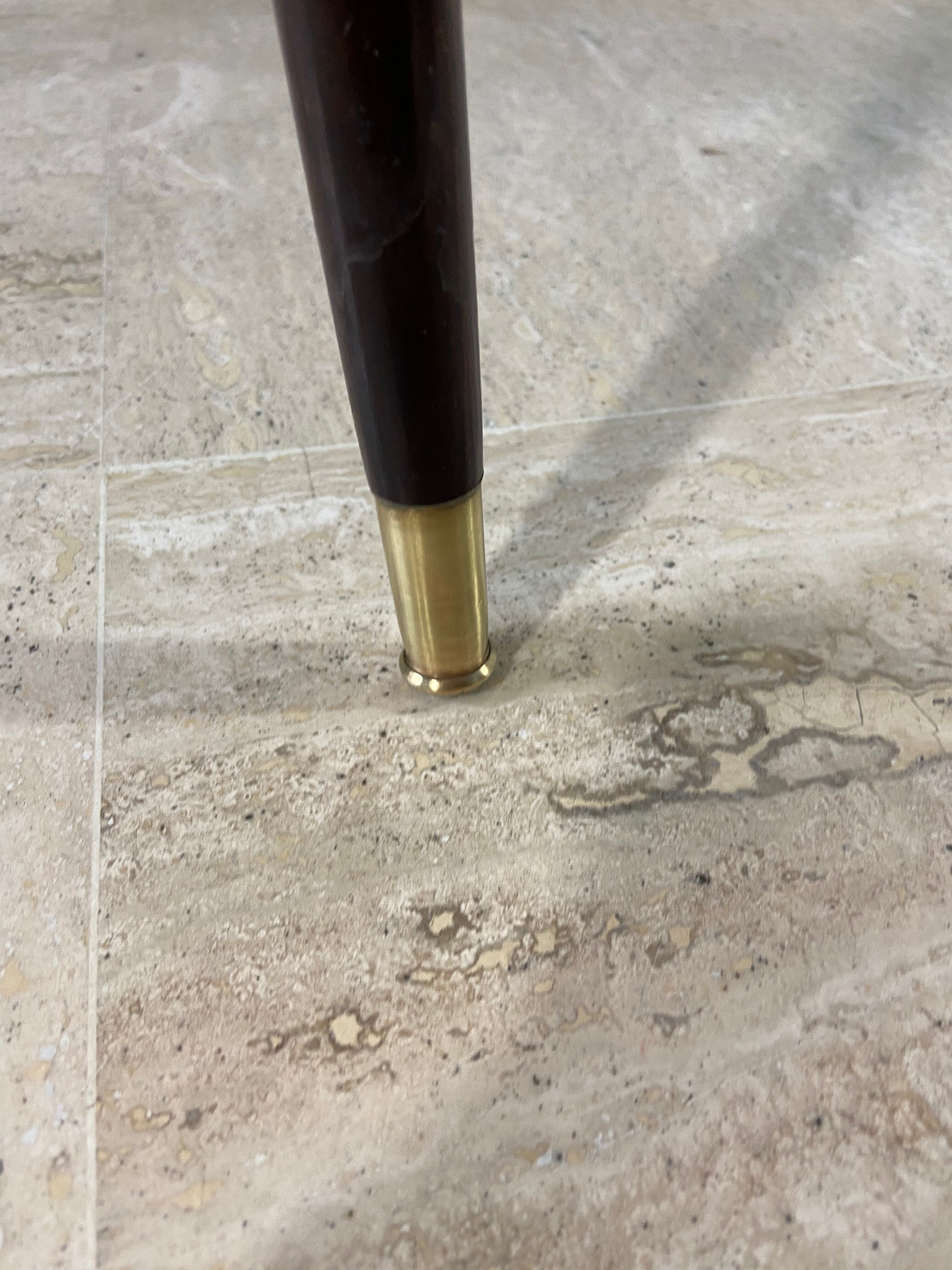 Vintage tripod coffee table 1950