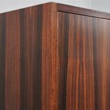 Italian mid century rosewood wardrobe 1950s