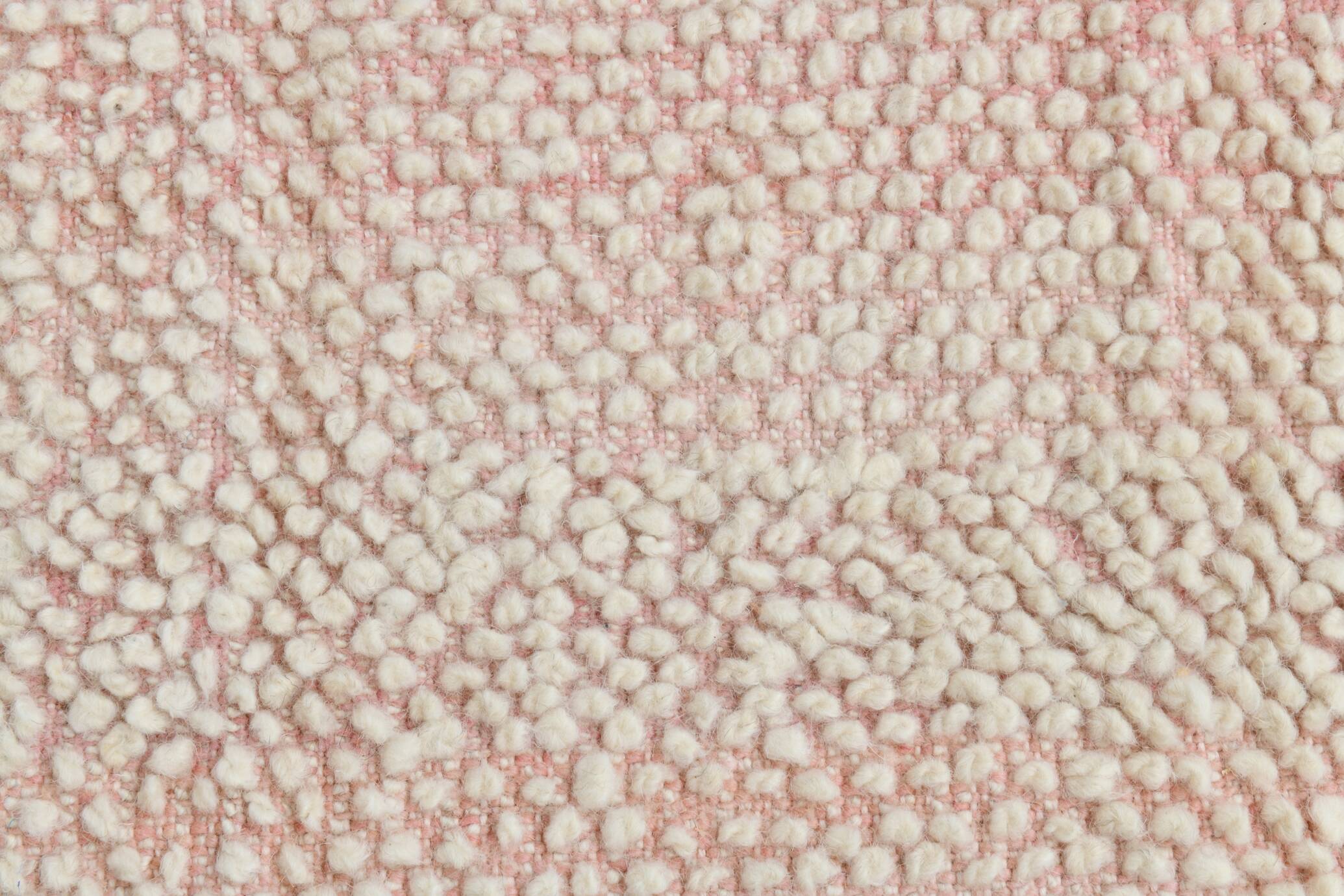 9x11 Pale Pink Large Kilim Rug, 265x329Cm