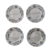 Set de 4 assiettes Longchamp choiseul