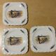 Square plates Obernai Sarreguemines
