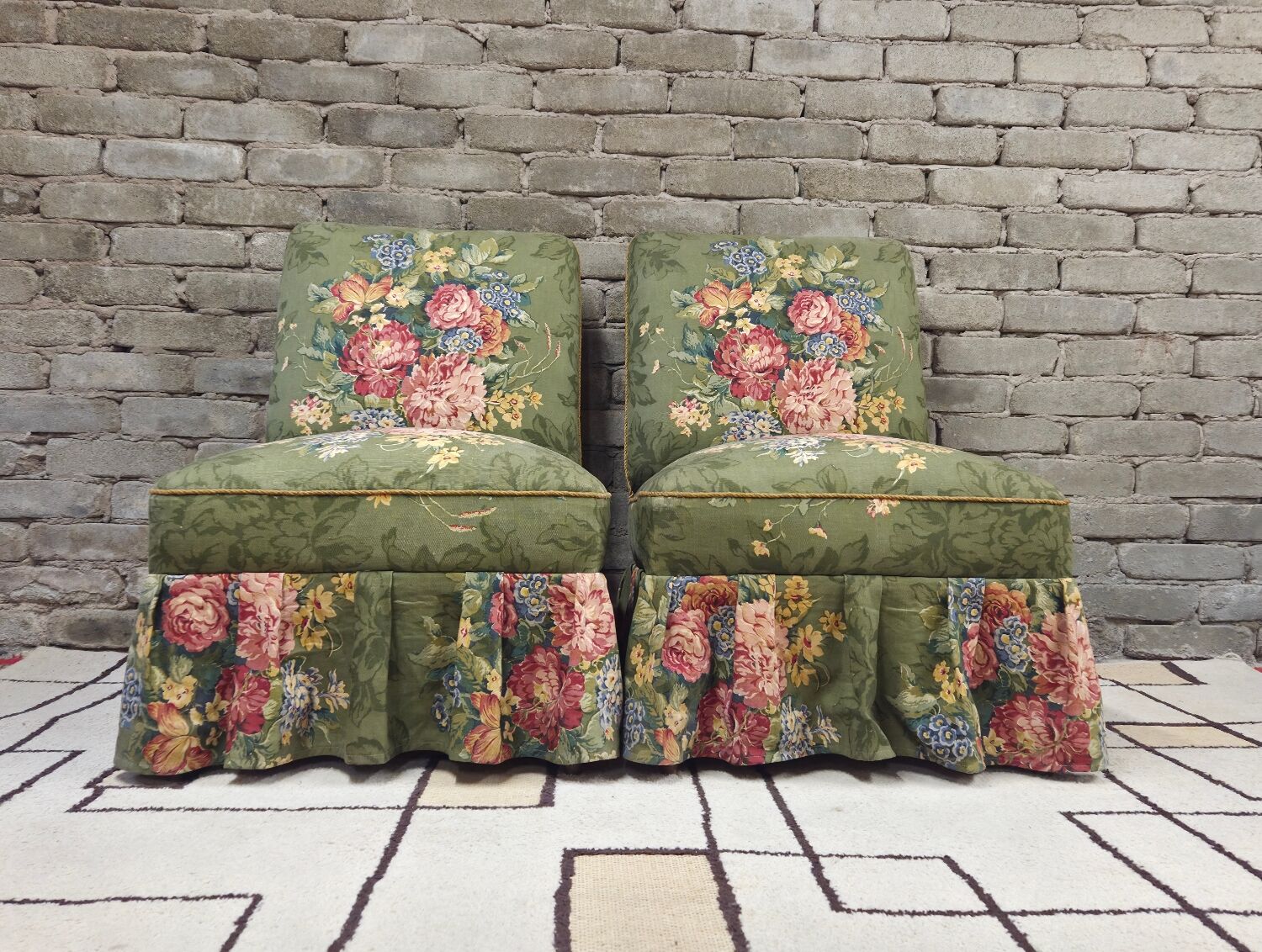 Pair of armchairs from the 1930s.