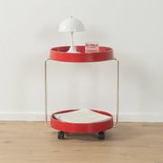 Space Age serving trolley from the 1970s, vintage