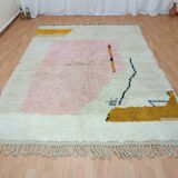Grand tapis en laine marocain 2.5 x 1.5 m