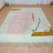 Grand tapis en laine marocain 2.5 x 1.5 m