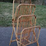 Rattan magazine door