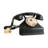 Black bakelite phone