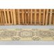1970s Vintage Turkish Hand-Knotted Wool Cotton Orange Runner Rug 85x352