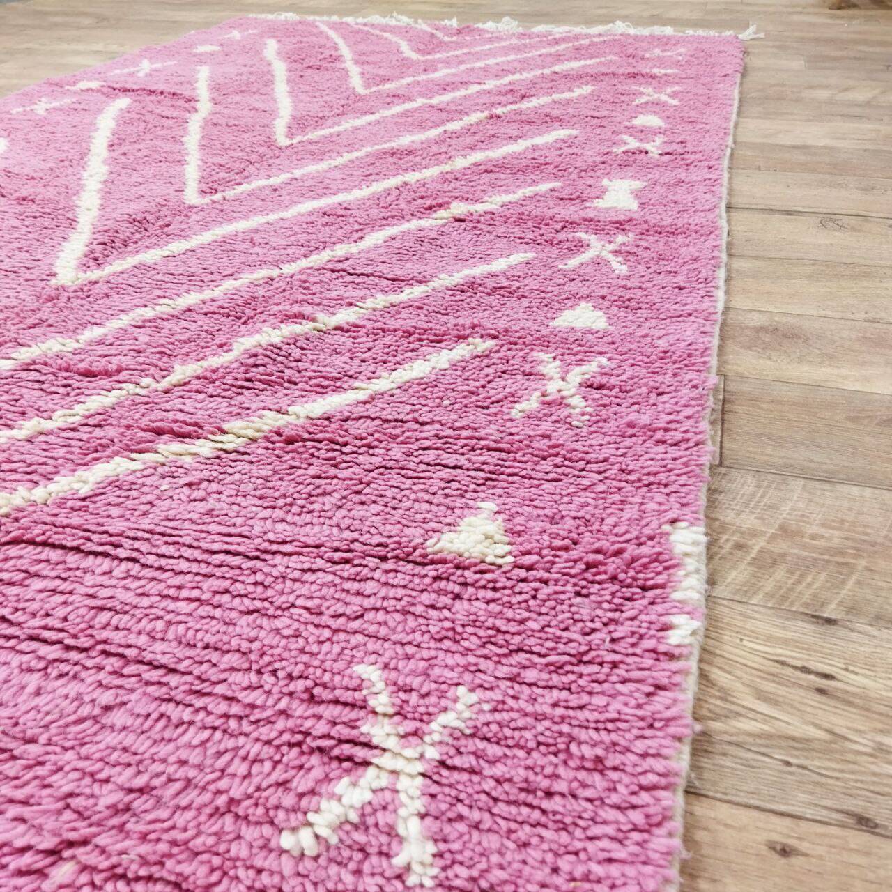 Handmade Moroccan Berber rug 257 X 150 CM