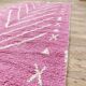 Handmade Moroccan Berber rug 257 X 150 CM