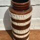 Vintage West German Vase Tall Brown #792