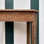 Art Deco side table in wood