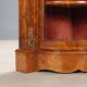 Antique walnut burl cabinet with inlays, United Kingdom, 19th century.